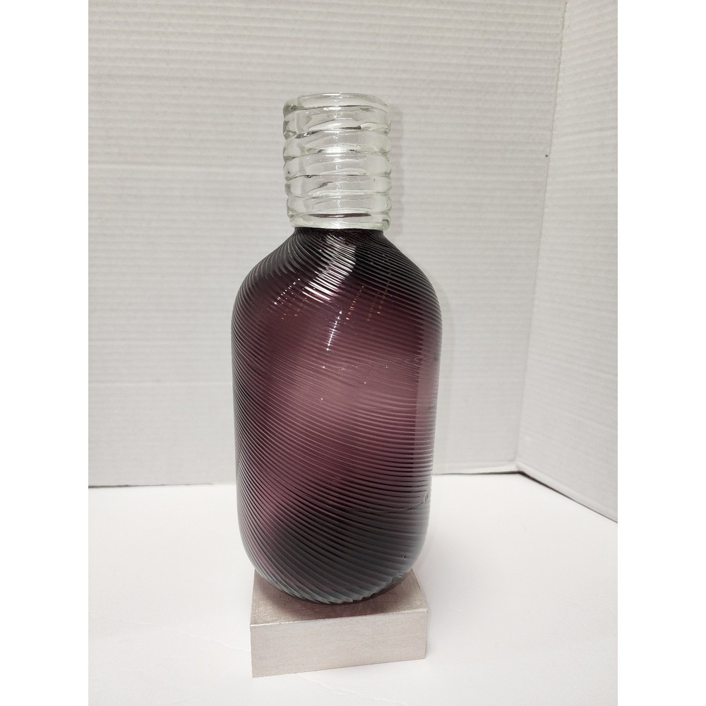 Bling Electric Lamp Glad bulb Spiral Purple Vase